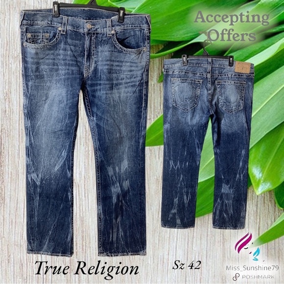 True Religion Other - True Religion - Sz 42 - Men Jeans - great optic